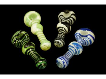 4.75"/100 GRAM SWIL ART FANCY PIPE, MIX COLORS