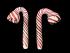 5.5"/90 Gr. CHRISTMAS CANDY CANE SHERLOCK PIPE