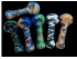 4"/85 Gr WIG WAG ART DELUXE HAND PIPE/ ASSORTED COLOR