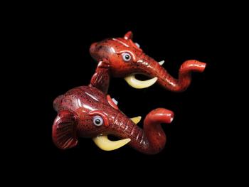 5.5"/140Gr. HANDMADE ELEPHANT HEAD PIPE 