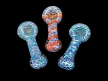 3.5"/65 Gr. FULL TWISTING ART MOUTH FLAT HAND PIPE