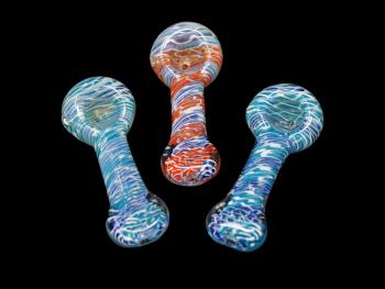 3.5"/65 Gr. FULL TWISTING ART MOUTH FLAT HAND PIPE 