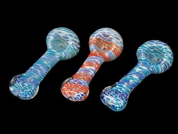 3.5"/65 Gr. FULL TWISTING ART MOUTH FLAT HAND PIPE 