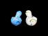 4"/80 Gr. SLIME SWIRL ART MULTI COLORED HAND PIPE