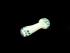 4"/70 Gr. SLIME COLORED SPOTTRED TUBE AND HEAD ART HAND PIPE