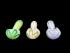 4"/70 Gr. SLIME COLORED SPOTTRED TUBE AND HEAD ART HAND PIPE