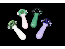 4'/120 Gr SLIME COLOR DELUXE PIPE WITH FLOWER ON HEAD/ MIX COLORS
