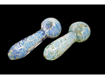 7' 510-520Gr GIANT HAND PIPE WITH STRING WAVE ART