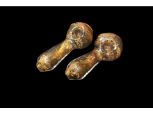 6.5'-7' 510-520Gr GOLD FUMED ART GIANT HAND PIPE