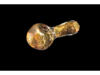 6.5'-7' 510-520Gr GOLD FUMED ART GIANT HAND PIPE
