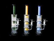 12”/740 Gr. 3 CHAMBER TREE PERK COLOR TUBE WATER PIPE