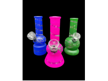 5'.70 Gr COLORFUL MINI WATER PIPE, COLOR MIX