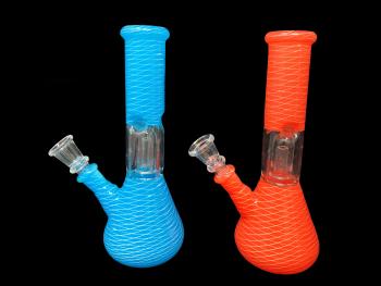 8" NET ART PERK WATER PIPE