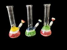 10"/360 Gr. TRI-COLOR ART BEAKER