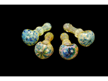 4"/90 Gr  GOLEN FANCY DOTED DELUXE BAL PIPE