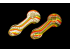 3.75"-4"/ 90 Gr RASTA ANS BRIGHT ART FLAT MOUTH HAND PIPE