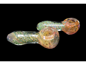 4'-165 Gr GOLD FUMED & ART PIPE
