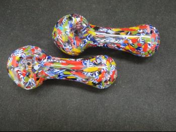 4.5" MULTI COLOR PIPE/110 GRAM