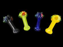 4" FRIT SPOON WITH MARBLE