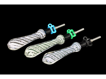 5.25"/60 Gr SLIME COLOR ART NECTAR STRAW SET, COLOR MIX