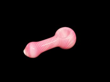 4"/60 Gr. ROSE PINK SWIRL HAND PIPE 