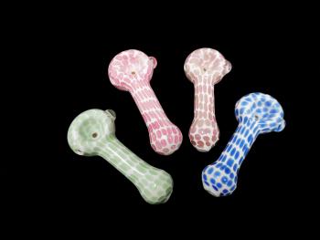 5"/80 Gr. ROSE PINK SPOTTED HAND PIPE