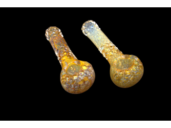 5'-110 Gr GOLDEN FANCY ART HAND PIPE