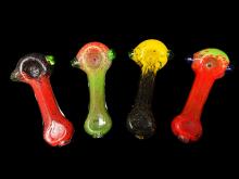 3.5" FRIT ART HAND PIPES