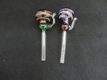 DOUBLE BOWL COLOR TUBE SLIDE
