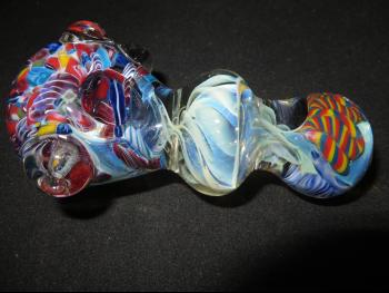 FANCY COLOR ART 3 BALL HEAVY PIPE