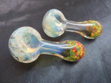 3.5" FUMED AND RASTA  ART