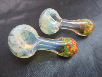3.5" FUMED AND RASTA  ART