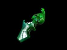 ANIMAL DESIGN GREEN HAND PIPE