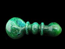 4.5" GREEN FANCY PIPE