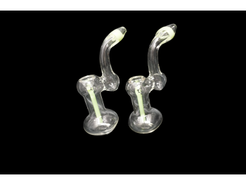 8' 245 Gr SLIME COLOR TUBE CLEAR BUBBLER