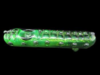 5"/100 GRAM GREEN ART PIPE