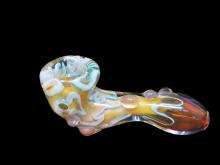 4"/80 GRAM FUMED SHERLOCK SHAPE PIPE