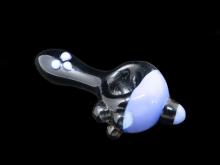 4" BLACK TUBE FANCY ART PIPE