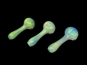 3.5" GREEN ART FANCY PIPE