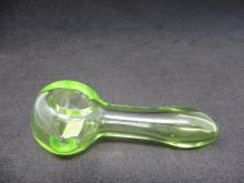 3.75"SLIME LIGHT GREEN DELUXE HAND PIPE