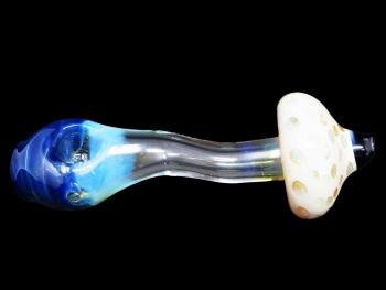 5.5" FANCY ART MUSHROOM PIPE