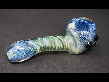 4.25"/ 100 GRAM SWIRL ART FANCY SHERLOCK PIPE