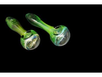 4.75' - 5' 80-85 Gr CLEAR HEAD GREEN FANCY PIPE