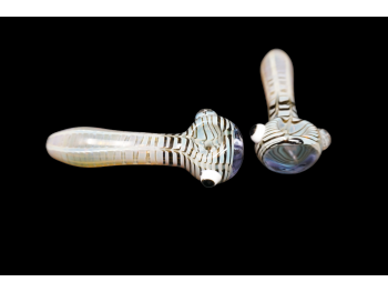4.25-4.5 75-80 Gr PURPLE TUBE FANCY ART PIPE