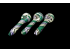 5"/85Gr.  BLACK TUBE WIG WAG ART DELUXE PIPE