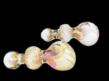 4”/130 Gr. GOLDEN PINK HIGH END HAND PIPE 