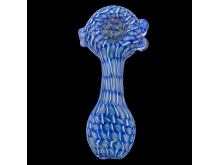 4'-90 Gr. NET ART HAND PIPE FLAT MOUTH DELUXE PIPE