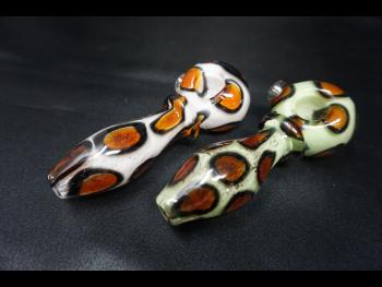 4.5"/130 Gr. CHEETAH PRINT RIM PIPE , MIX COLOR 