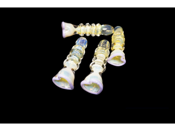 3.75'-42 Gr HEART SHAPE FANCY CHILLUM