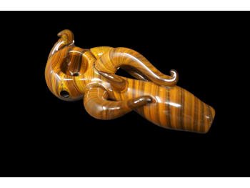 1.5'-145 Gr WOOD COLOR HAND PIPE